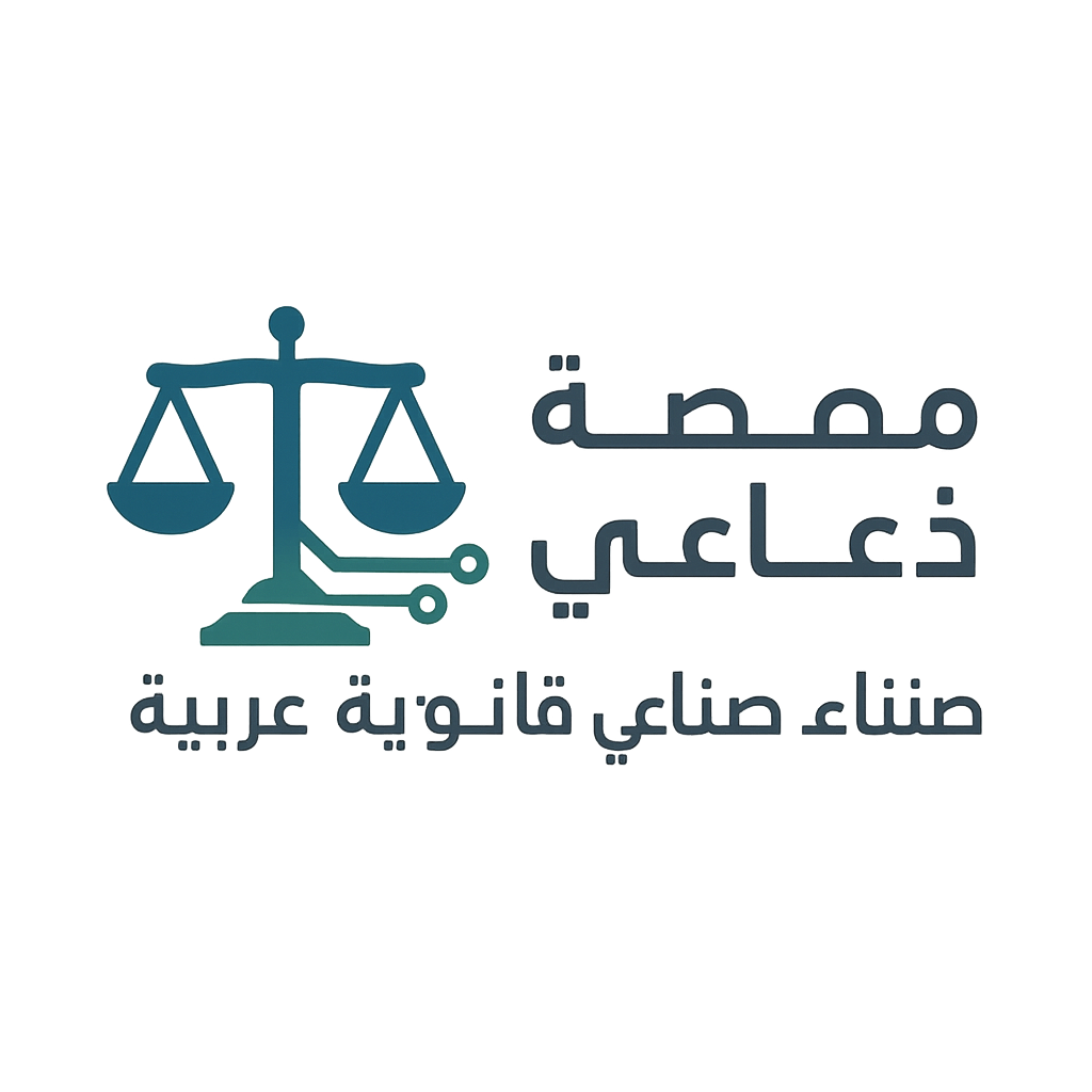 منصة ذكاء صناعي قانونية عربية Logo